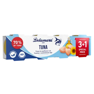 Tuna Komadi U Suncokretovom Ulju Belle France 160 g
