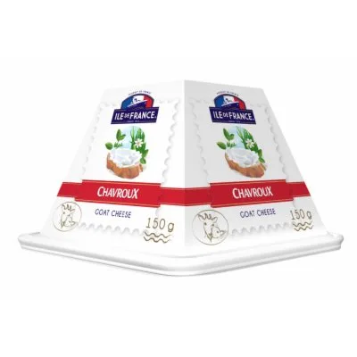 Sir Ile De France Chavroux Pyramide Nature 150 g