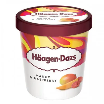 Haagen-Dazs Sladoled -Mango Raspberry Pint 460 ml
