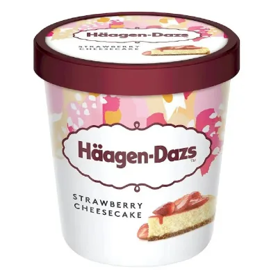 Sladoled Hoagen Dazs Strawberry Cheesecake Pinta 460 ml