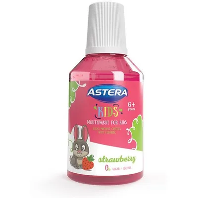 Tecnost Za Ispiranje Usta Astera Ask Kids Strawbery 300 ml