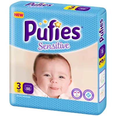 Pelene Pufie Baby 3 Midi 4 9 kg