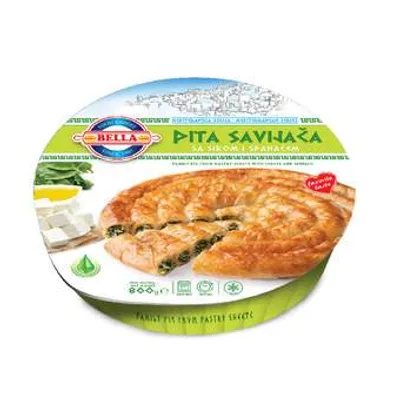 Pita Savijača Sir Spanać Bell 800 g