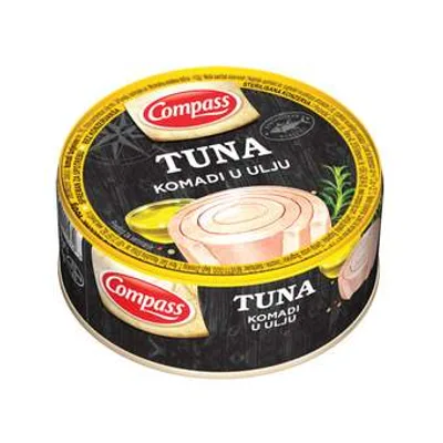 Tunjevina Compass Komadi U Ulju 160 g