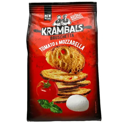 Brusketi Krambals Tomato/Mozzarella Kozmetik 70 g