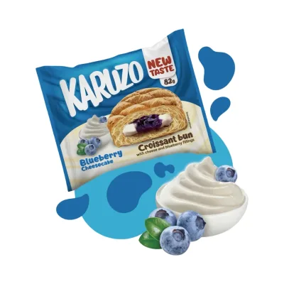 Pita Karuzo Borovni Fil New Bak 82 g