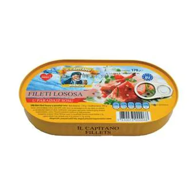 Losos Filet U Sosu Od Paradajiza Il Capitano 170 g