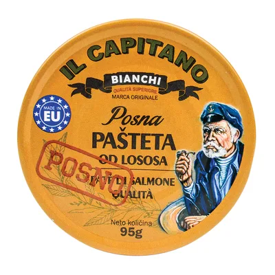 Pašteta Od Lososa Il Capitano 95 g