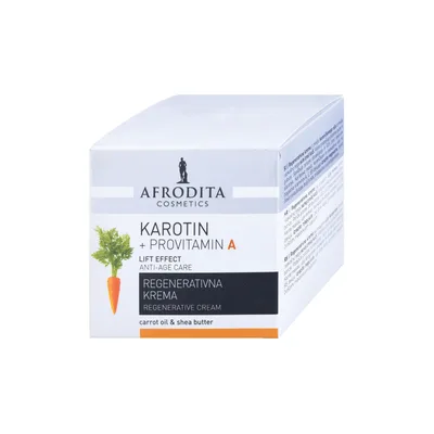 Krema Za Lice Karotin Provitamin A Afrodita 50 ml
