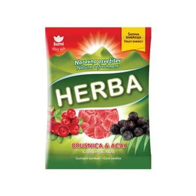 Bombone Gumene Brusnica Šumi Herba 90 g