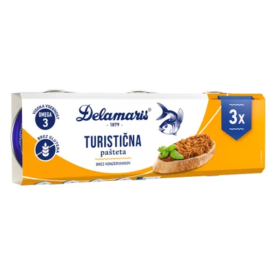 Dijamant Pasteta Turisticka Classic Delamaris 95 g