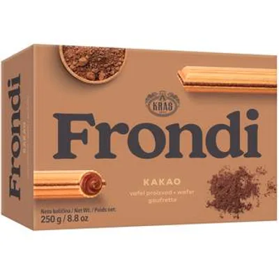 Napolitanke Frondi Maxi Kakao Kraš 250 g