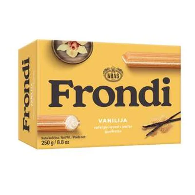 Napolitanke Frondi Maxi Vanila Kraš 250 g