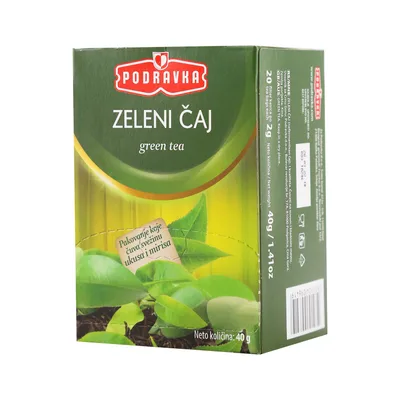 Podravka Caj Zeleni 40 g
