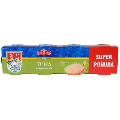 Podravka Tuna Eva Komadi U Maslinovom Ulju 320 g