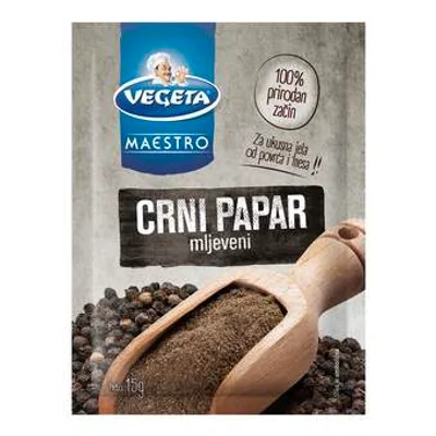 Podravka Začin Vegeta Maestro Crni Biber Mleveni 15 g