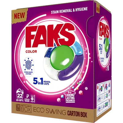 Kapsule Za Pranje Vesa Faks Color