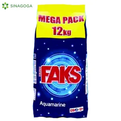 Deterdžent Faks Aquamarine 20 Pranja Saponia 1,5 kg