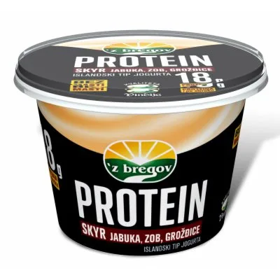 Jogurt Protein Skyr Jabuka, Zob, Grožđice 200 g