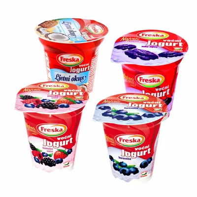 Vindija Jogurt Vocni Jagoda-Vanila Freska 330 g