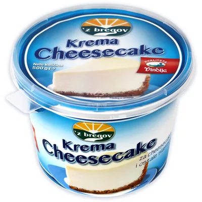 Krema Za Cheesecake Z'bregov 500 g