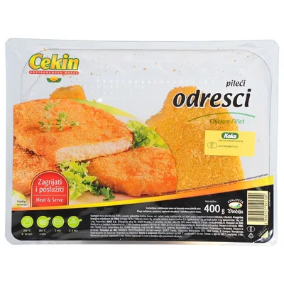 Cekin Panirani Pileći Odrezak 400 g