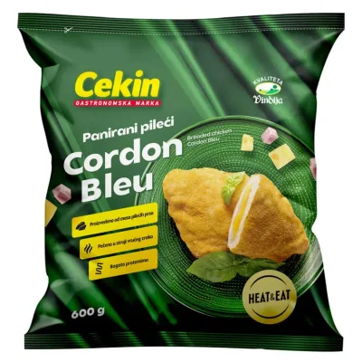 Cekin Panirani Pileći Cordon Bleu Sveže 300 g