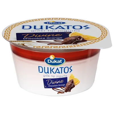 Dukat Jogurt Grčki Dukatos Čokolada I Narandža 150 g