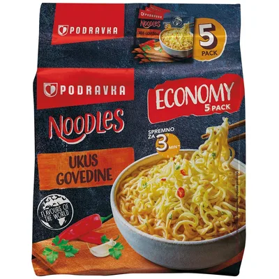 Podravka Nudle Govedina Fini Mini Podrav 75 g