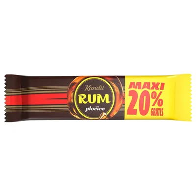 Čokolada Kandit Rum Pločica 45 g
