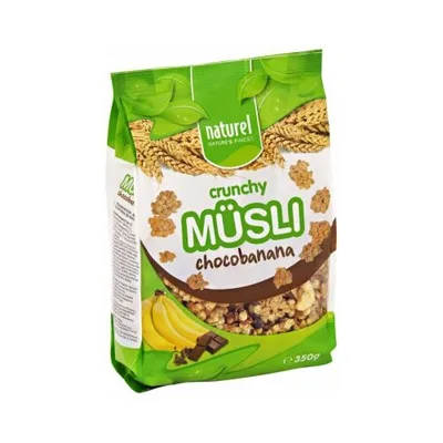 Musli Crunchy Choco&banana Naturel 350 g