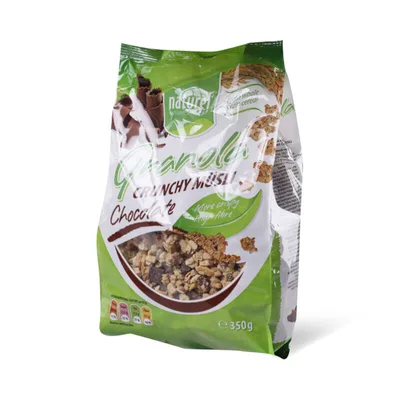 Musli Hrskavi Granola Sa Komadićima Čokolade Naturel 350 g