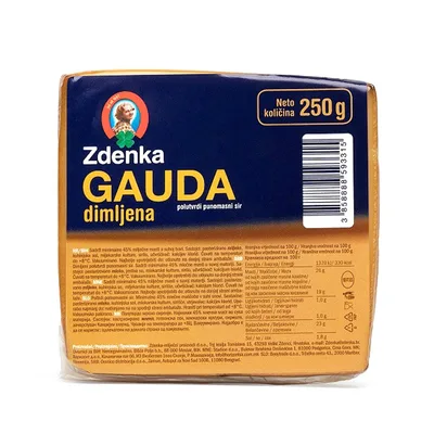 Sir Gauda Polutvrdi Dimljena Zdenka 250 g