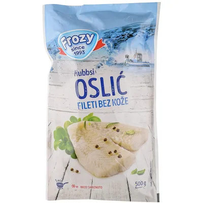 Smrznuti Filet Oslića Hubbsi Frozy 500 g