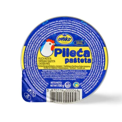 Pasteta Ovako Pileca 100 g