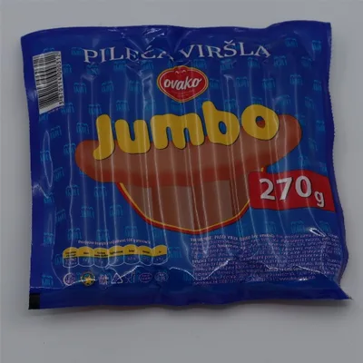 Virsla Ovako Jumbo Pileca 270 g