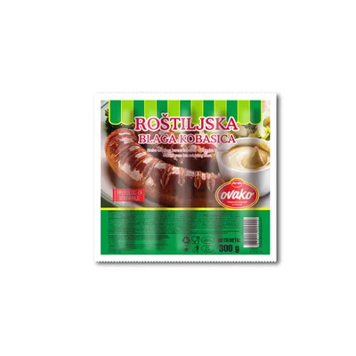 Kobasica Ovako Rostiljska Blaga 300 g