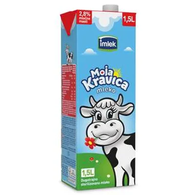 Imlek Mleko Trajno Kravica 2.8%mm 1,5 L