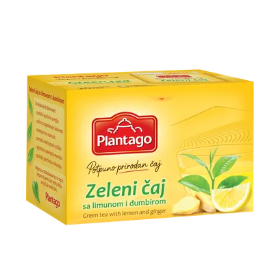 Čaj Plantago Zeleni Sa Limunom