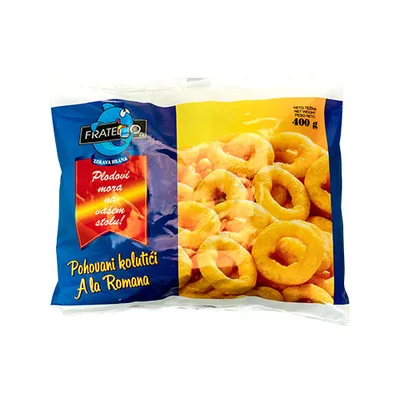 Smrznuti Pan. Kolutići Lignje Fratello Trade 400 g