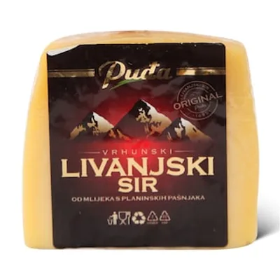 Sir Livanjski Vak.Eko Sir Pudja 300 g