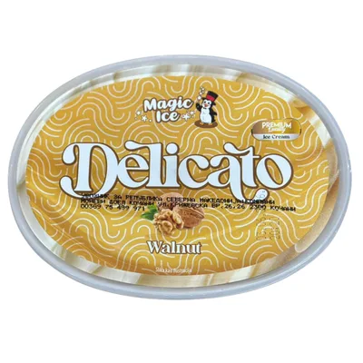 Sladoled Magic Ice Delicato Orah 900 ml