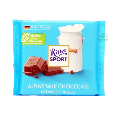 Cokolada Alpine Milk Ritter Sport 100 g