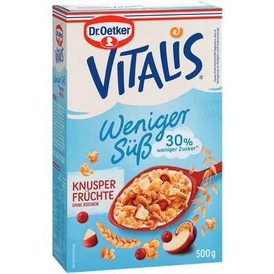 Vitalis Hrskavo Voce 30% Manje Secera 500 g