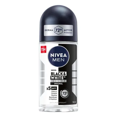 Nivea Dezodorans Roll On Men B&w 50 ml