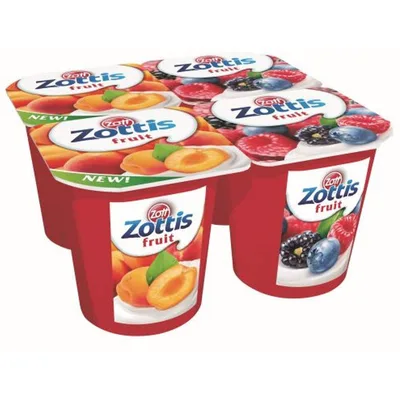 Jogurt Vocni Zottis Fruit Kajsija Sumsko Voce 115 g