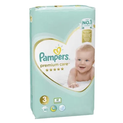 Pampers Pelene Premium Care Midi 3 Vp P&g 60 kom