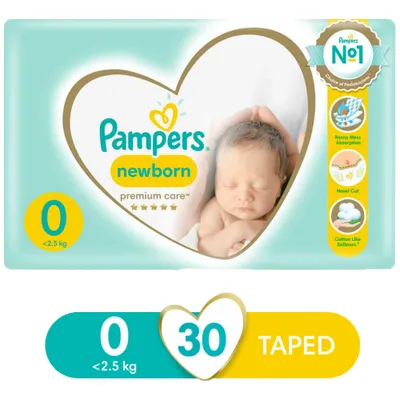 Pampers Premium Smp 0 New Baby