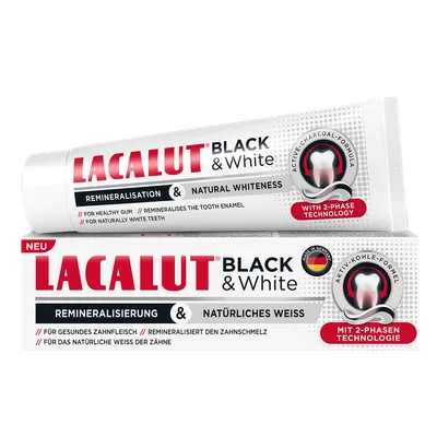 Pasta Za Zube Black & White Lacalut 75 ml