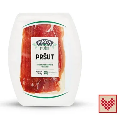 Pikok Pršut, Zrenje 6 Meseci 100 g